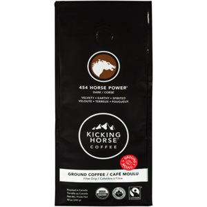 Kicking Horse Coffee Café Moulu 454 Horse Power Corsé 284 g