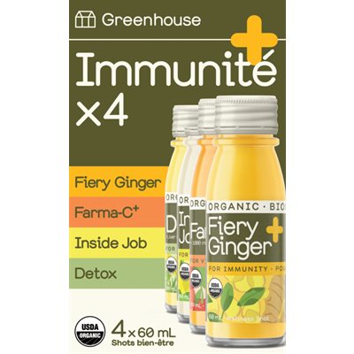Greenhouse Organic Immunity Pack 460ml