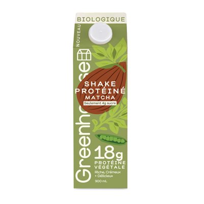 Greenhouse MATCHA PROTEIN SHAKE 900ML