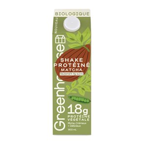 Greenhouse SHAKE PROTÉINÉ MATCHA 900ml