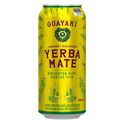 Guayaki Yerba Mate Menthe vive 458ml