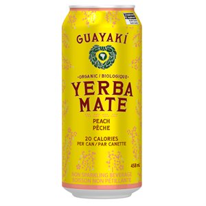 Guayaki Yerba Mate Peach 458ml