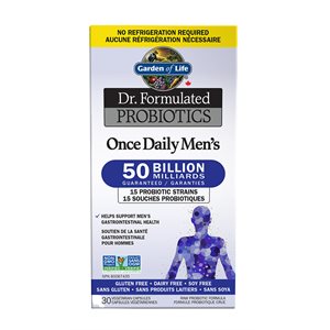 Garden Of Life Dr. Formulated Probiotics Once Daily Men's Vcaps - Shelf Stable