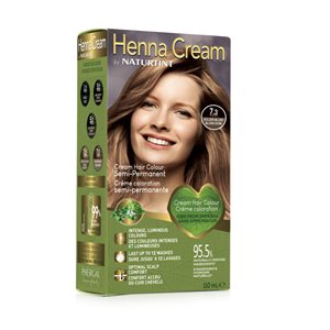 Naturtint Golden Blond 7.3 Henna Cream Semi-Permanent 110ml