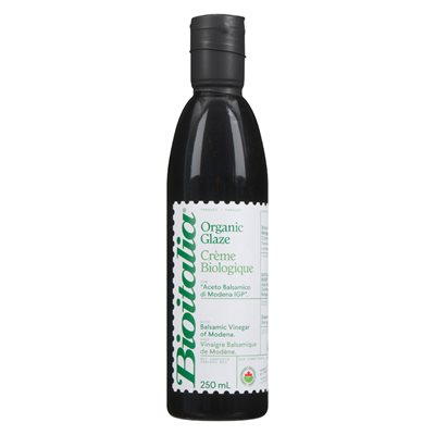 Bioitalia Créme Biologique avec Vinaigre Balsamique de Modéne 250 ml
