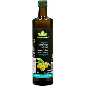 Bioitalia Organic Extra Virgin Olive Oil 750 ml 750ML