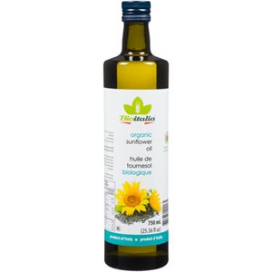 Bioitalia Organic Sunflower Oil 750 ml 750ML