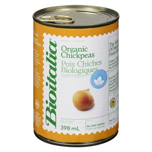 Bioitalia Chick Peas Organic 398 ml 