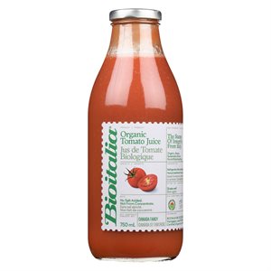 Bioitalia 100 % Jus de Tomate Biologique 750 ml