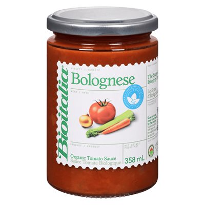 Bioitalia Organic Bolognese Sauce 358 ml 