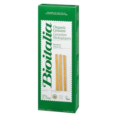 Bioitalia Gressin biologiques au sésame 120g