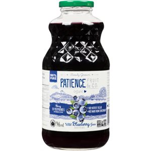 Patience Fruit & Co Jus de Bleuet Sauvage Biologique 946 ml