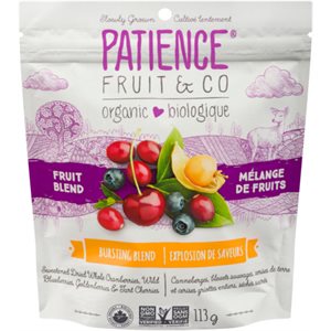 Patience Fruit & Co Biologique Mélange de Fruits 113 g