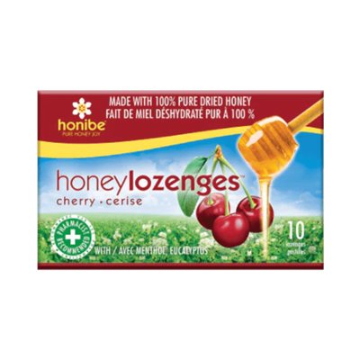 Honibe Honey Lozenges Cherry 10 Lozenges 