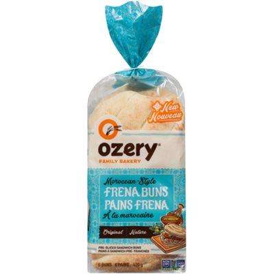 Ozery Family Bakery Moroccan-Style Frena Buns Original 6 Buns 420 g 