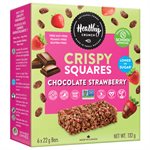 RICE CRISPY SQUARES CHOC STRAWBERRY 6x22g