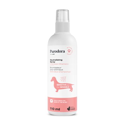 PURODORA LAB Brumisateur pour animaux à la peau sensible 110ml