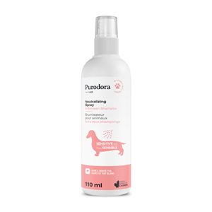 PURODORA LAB Brumisateur pour animaux à la peau sensible 110ml