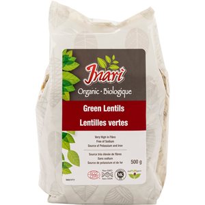 Inari Organic Green Lentils 500g