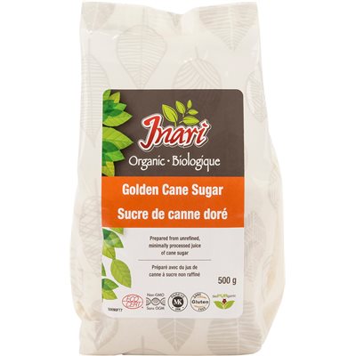 Inari Sucre De Canne Dore Bio 500G