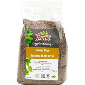 Inari Graines De Lin Brun Entieres Bio 500G