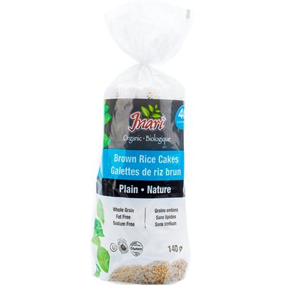 Inari Galette De Riz Brun Nature Sans Sel Bio 140G