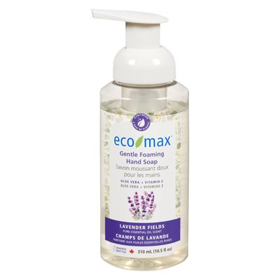 Eco-Max Savon À Main Moussant Doux Champs De Lavande 310Ml