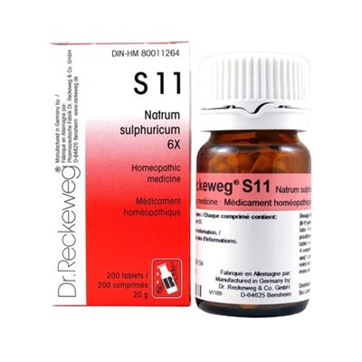 S11 - Natrum sulph 6X 200 tablets / comprims - 20g