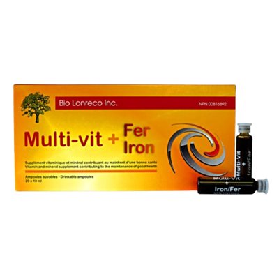 Multi-Vitamin + Iron 20x 10 ml