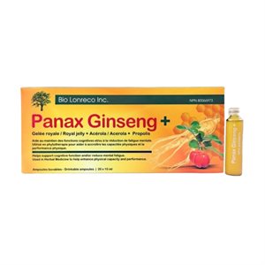 Panax Ginseng + 20x 10 ml