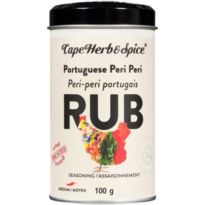 Cape Herb & Spice Rub Seasoning Portuguese Peri Peri Medium 100 g