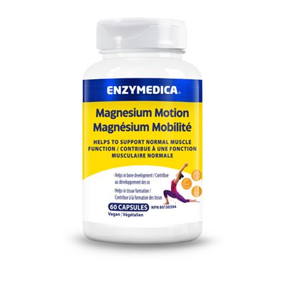 Enzymedica Magnesium Motion 60Caps