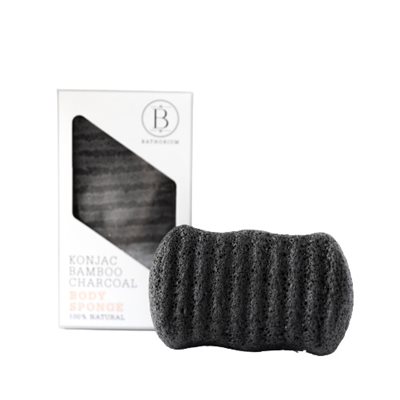 Bathorium Konjac Charcoal Body Sponge