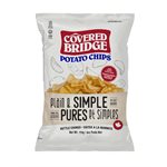 Covered Bridge Croustilles Pures et Simples 170g