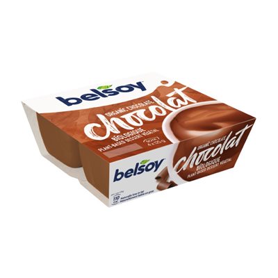 BELSOY DESSERT ORGANIC CHOCOLATE 4x125gr