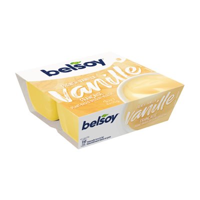 BELSOY DESSERT FRENCH VANILLA 4x125gr