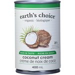 Earth's Choice Extra Rich Organic Coconut Cream 400 ml 