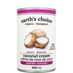 EARTH'S CHOICE CRàˆME DE COCO éPAISSE SANS GOMME DE GUAR BIO 400ML