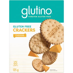 Glutino Cheddar Cracker 125G