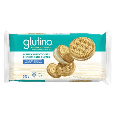 Glutino Biscuit Caprice Creme A La Vanille 300G