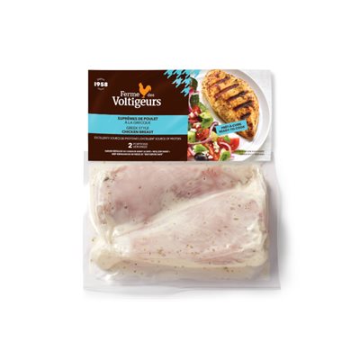 Voltigeurs greek chicken supreme 400g