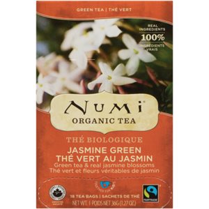 Numi Green Tea Jasmine Green 18 Tea Bags 36 g 36g