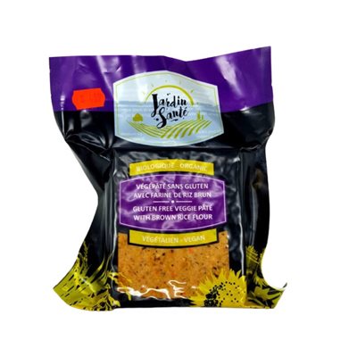 Jardin Sante Organic Vegepate Gluten Free / Brown Rice Flour