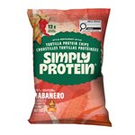 SIMPLYPROTEIN PROTEIN TORTILLA CHIPS Hint of Habanero 130g