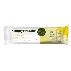 Simply Protein Barre collation Citron et noix de coco