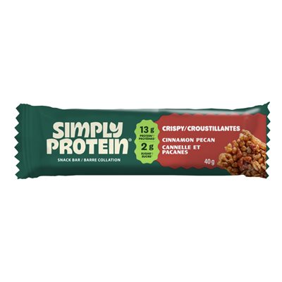 Simply Protein Cinnamon Pecan Snack Bar