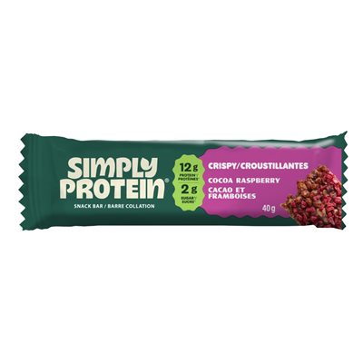 Simply Protein Cocoa Raspberry Snack Bar