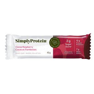 Simply Protein Cocoa Raspberry Snack Bar