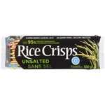 Hot-Kid Rice Crisps Rice Crackers Unsalted 100 g 