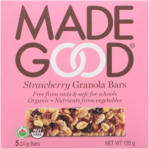 Made Good Granola Bars Strawberry 5 Bars x 24 g (120 g) 120g